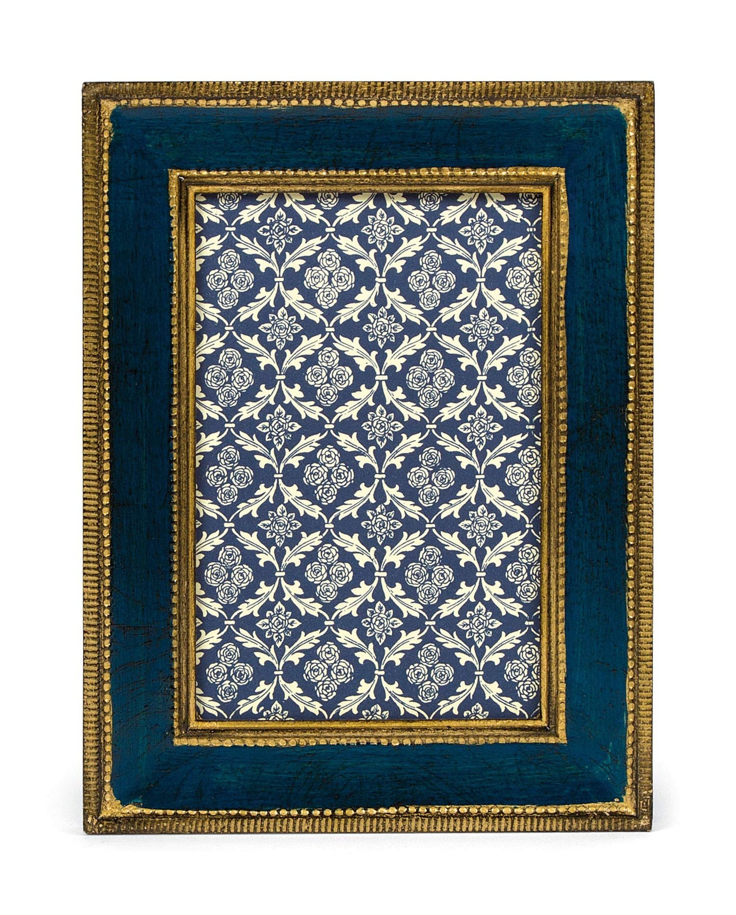 Cavallini Papers & Co., Inc. Cavallini Florentine 8x10 Classico Blue Frame
