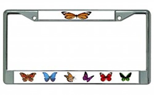Butterflies Photo License Plate Frame