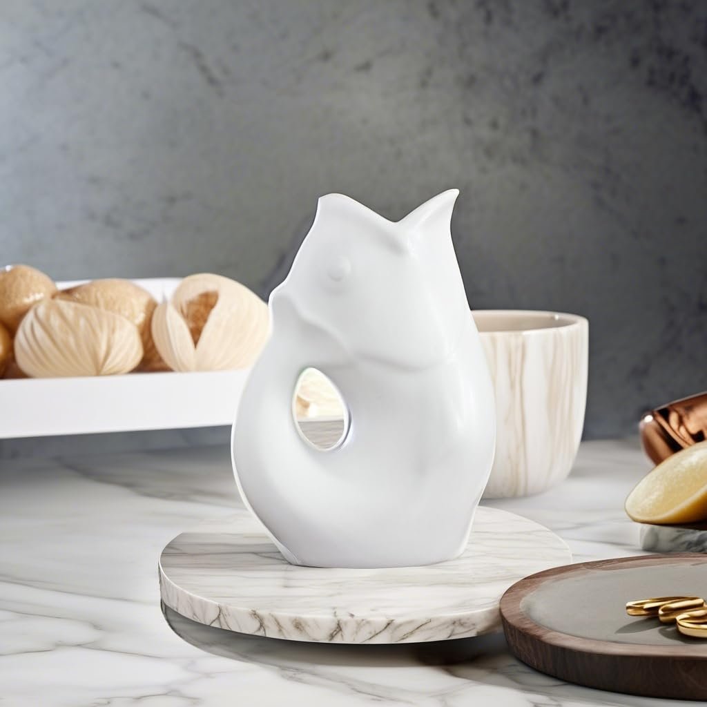 Gurgle Pot - White