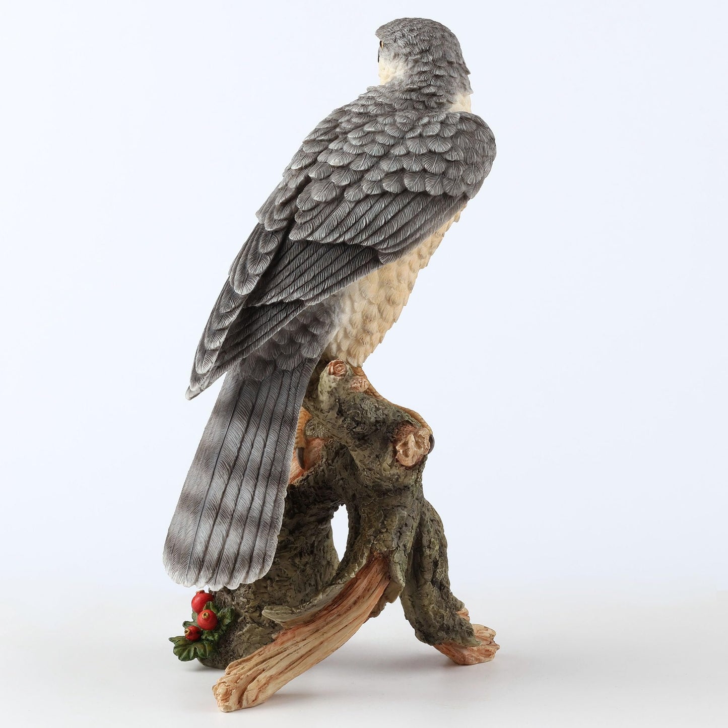 Veronese Design 11 1/8 Inch Sparrow Hawk Hand Painted Polyresin Figurine Animal Sculpture