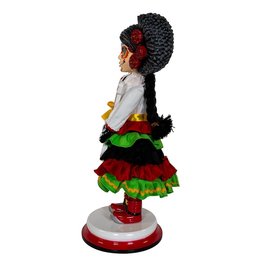 Kurt Adler 16-inch Hollywood Nutcrackers™ Day of The Dead Girl Nutcracker