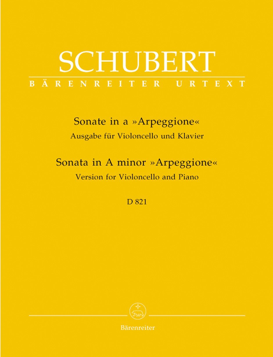 Schubert: Arpeggione Sonata, D 821 (arr. for cello)