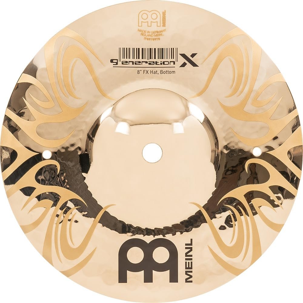 Meinl Cymbals GX-8FXH Generation-X 8-Inch FX Auxiliary Hi-Hat Cymbal Pair (VIDEO)