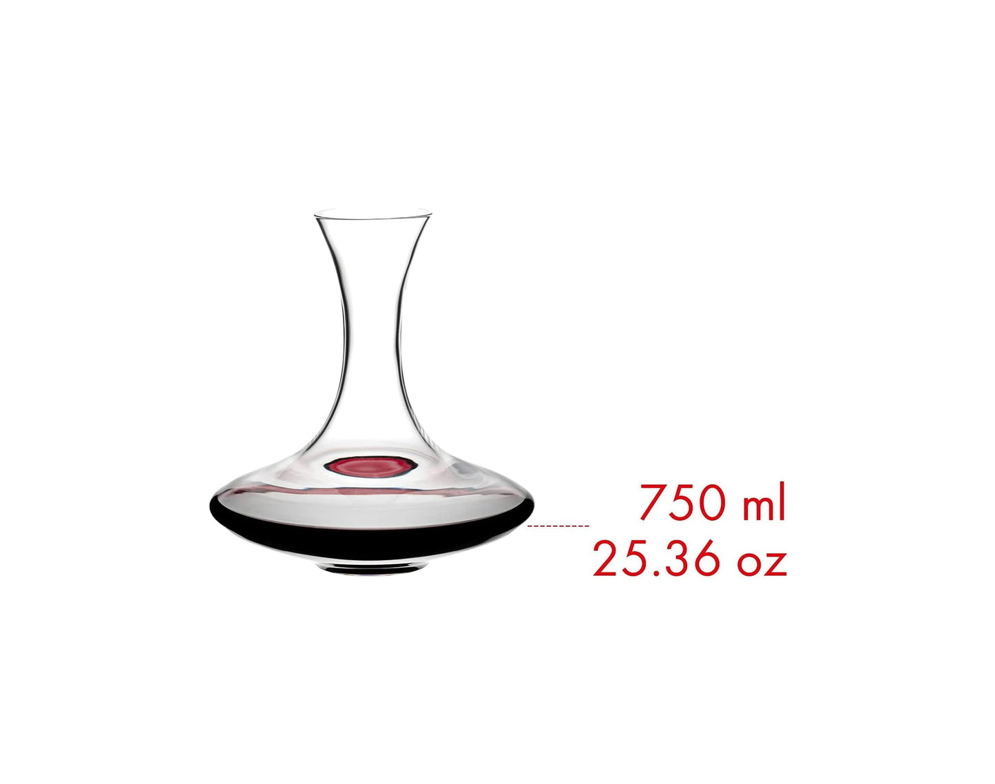 RIEDEL Ultra Magnum Decanter - Crystal Glass - 50,721oz (full) - 1 Piece - 2400/13 - Handmade Decanter - Carafe