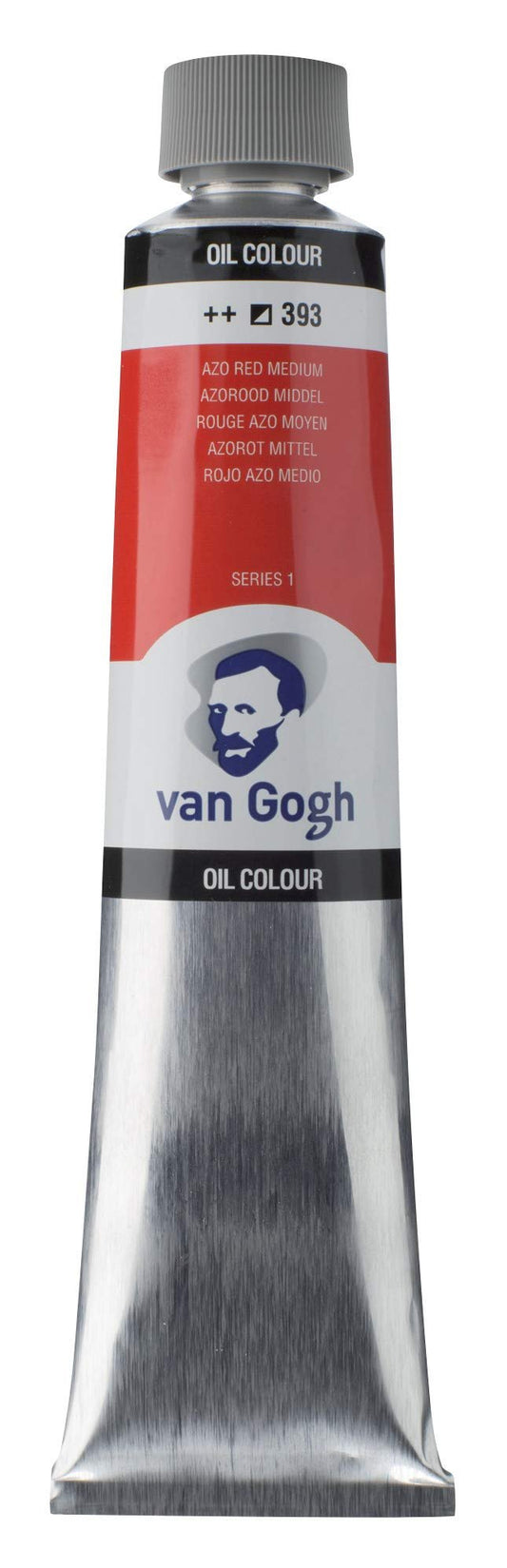 Van Gogh Oil Color Paint, 200ml Tube, AZO Red Medium 393