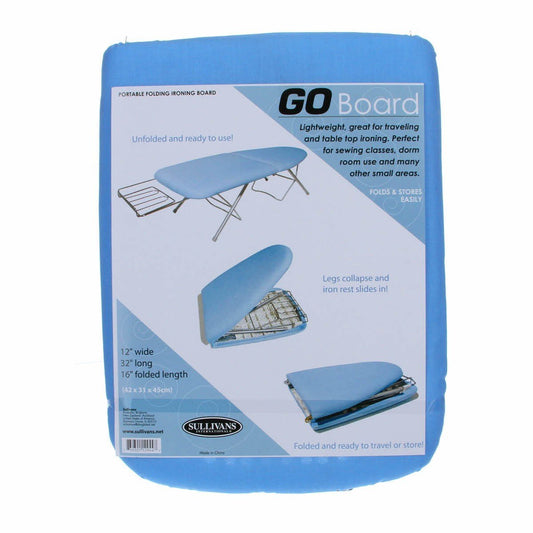 Sullivans Go Board Portable Ironing Board