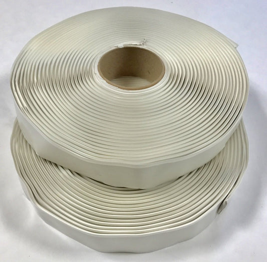 Colorimetrics White Putty Tape/Butyl Tape 1/8" x 1" x 30' (2-Pack)