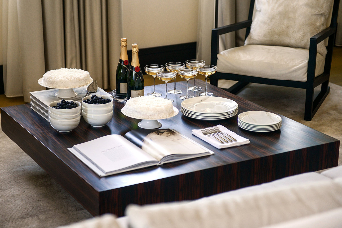 Wedgwood Vera Venato 4 Piece Place Setting, White & Grey