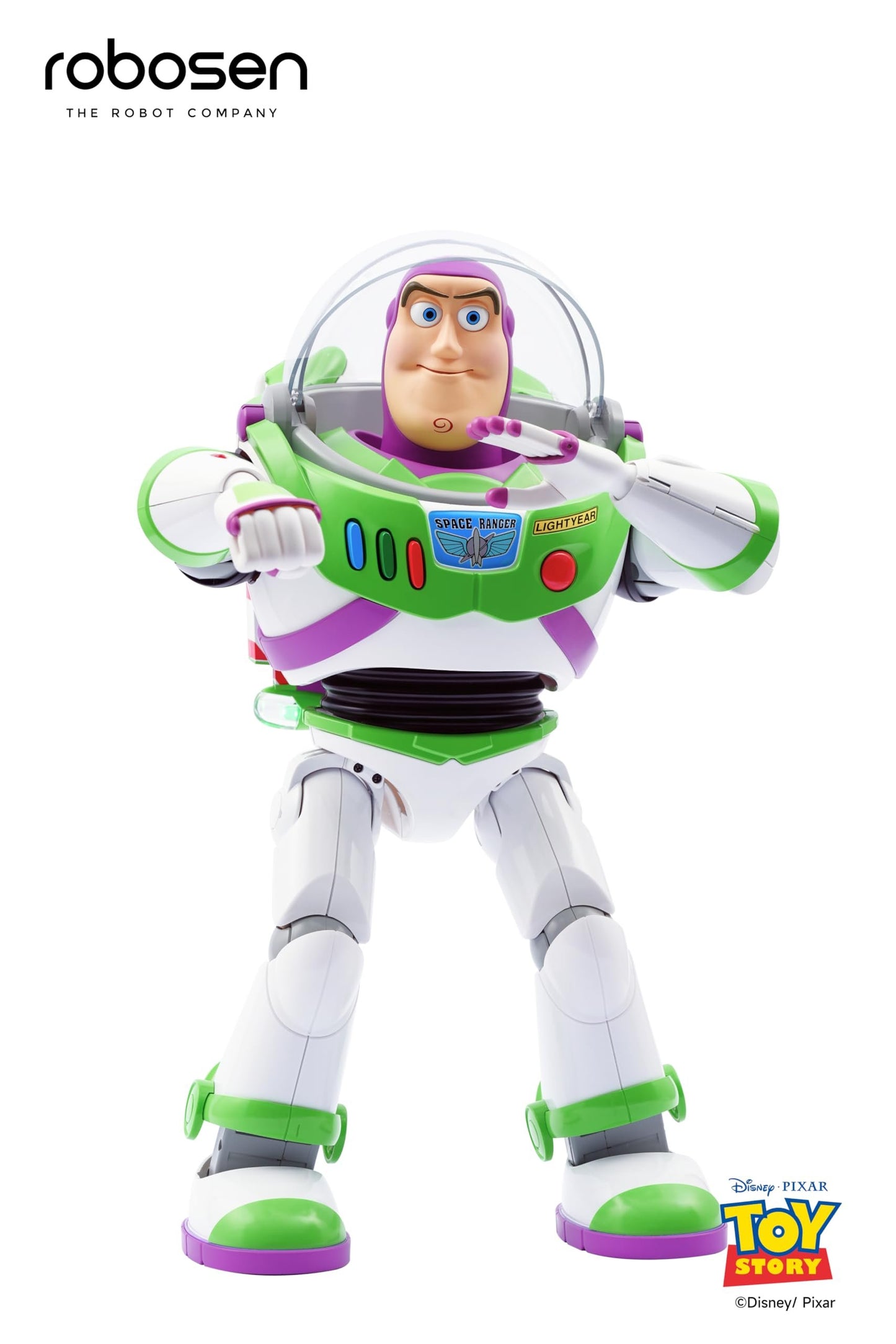 Robosen Buzz Lightyear Toy Figure -Interactive Talking Robot - 14.7 in (H) Buzz Lightyear Collectible