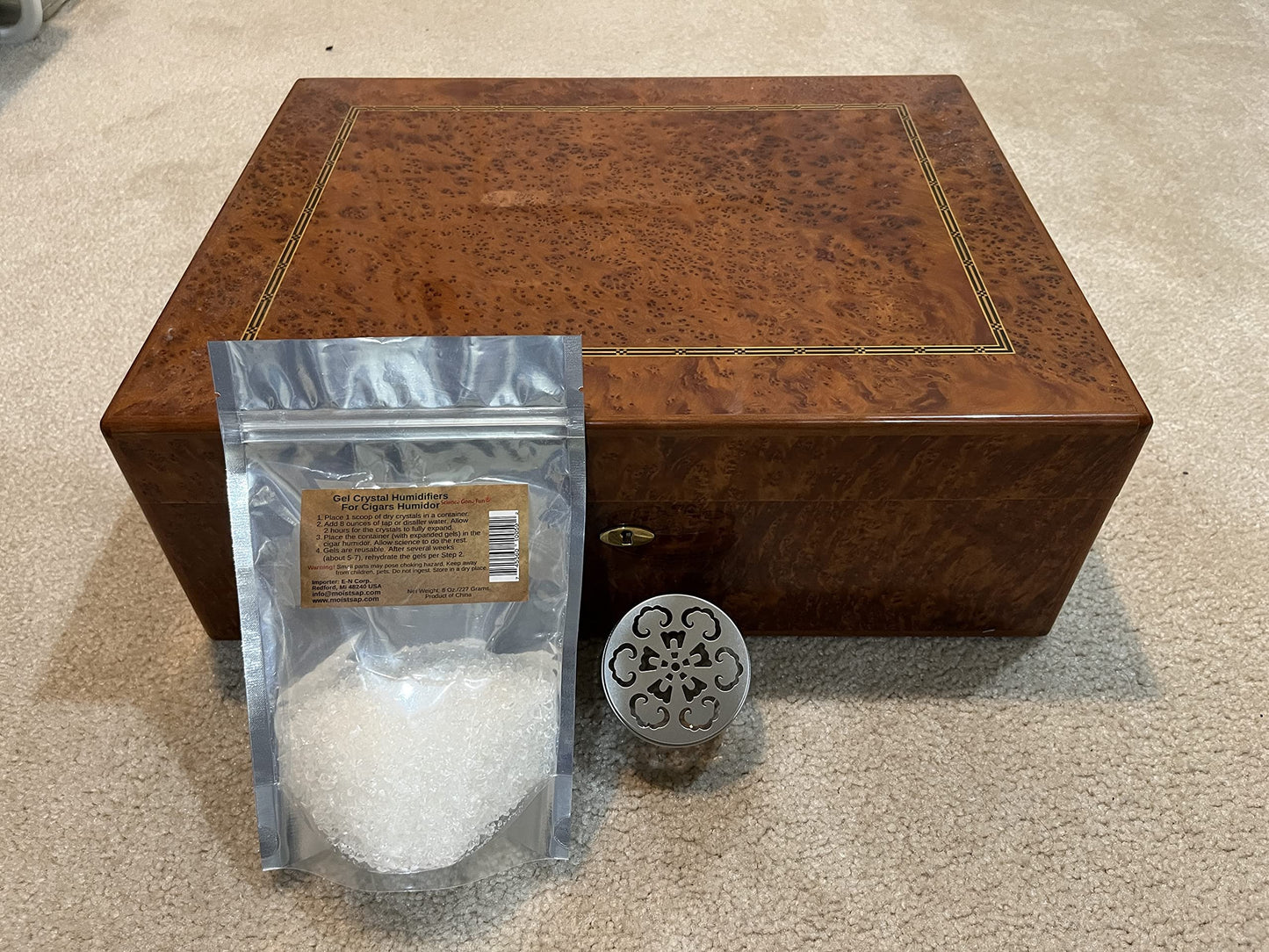 1/2LB Gel Crystal Humidifying for Cigars humidor