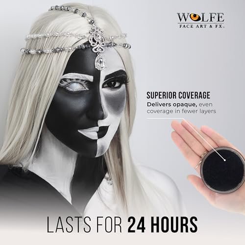 Wolfe FX Face Paints - Black 010 (30 gm)