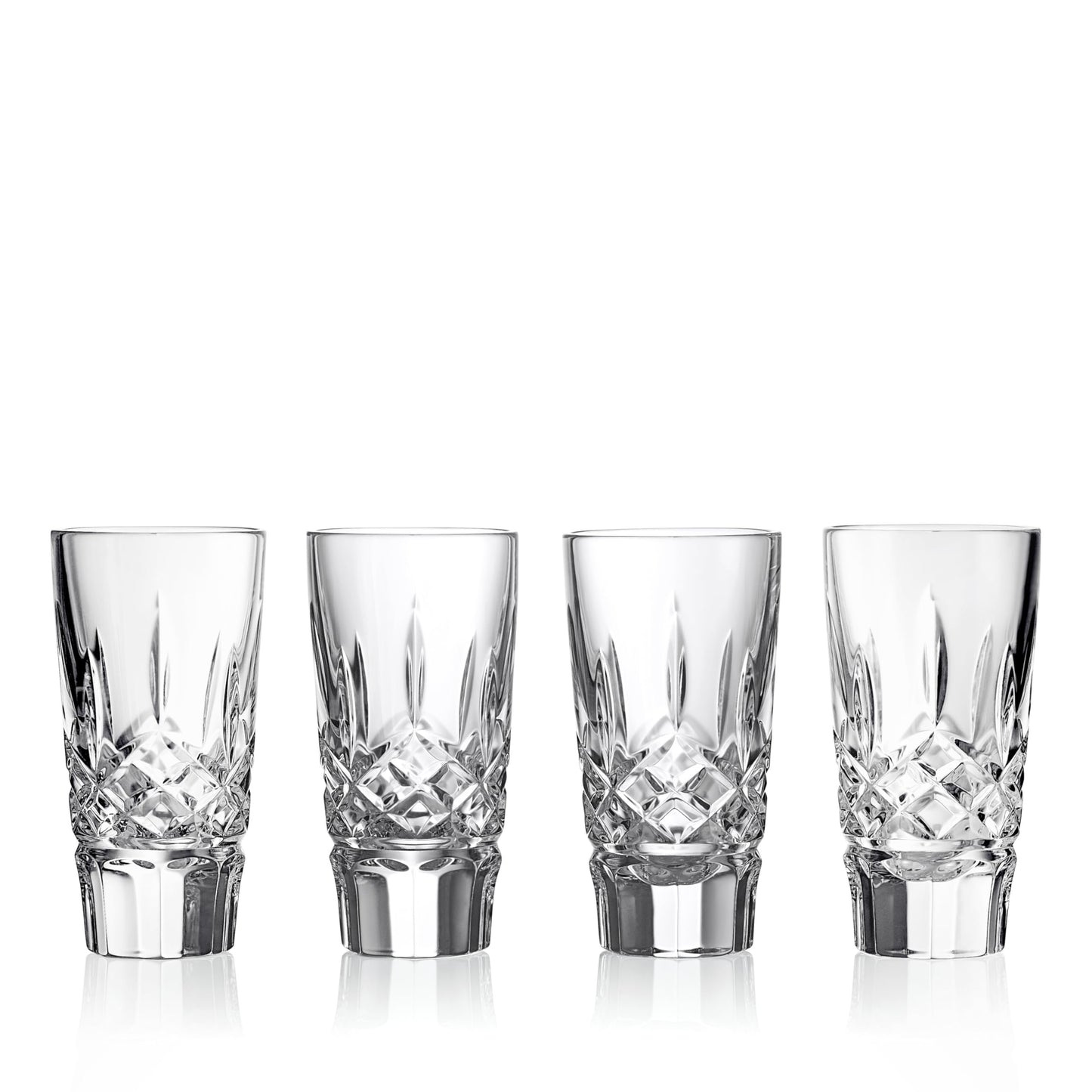 Waterford Lismore Shot Glass, Set of 4, 1.5oz, Clear