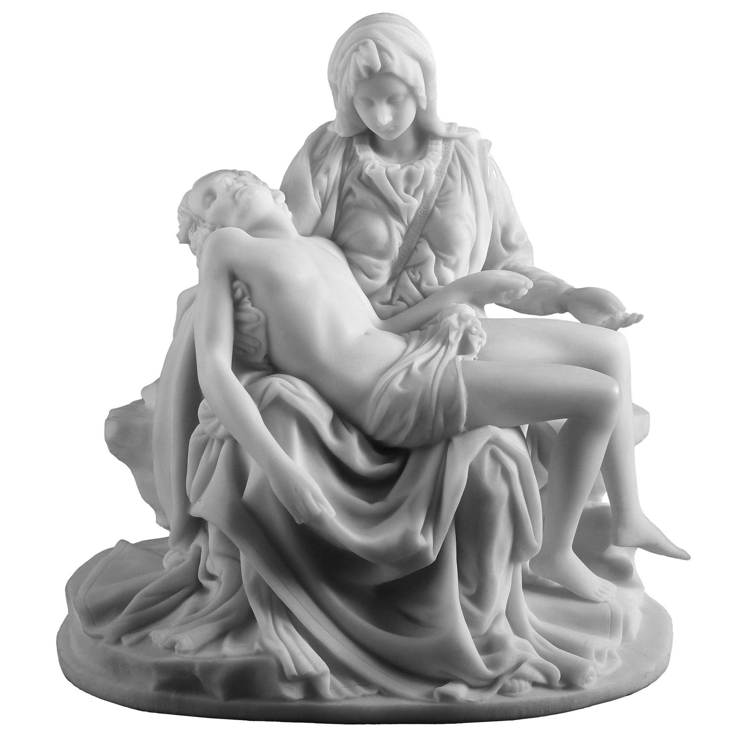 Michelangelo's Pieta Statue Sculpture Madonna Jesus
