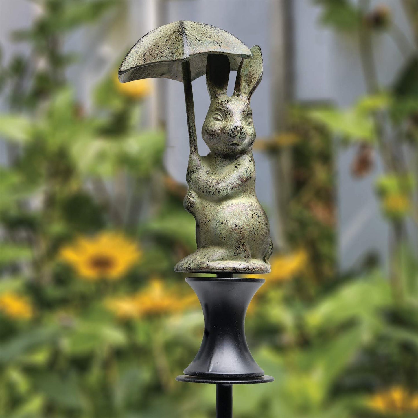 SPI Home 33145 Bunny Holding Umbrella Hose Guard