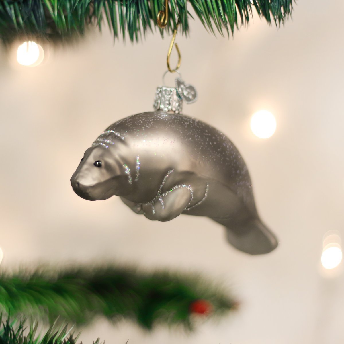 Old World Christmas Ornaments: Sea and Water Animals Glass Blown Ornaments for Christmas Tree