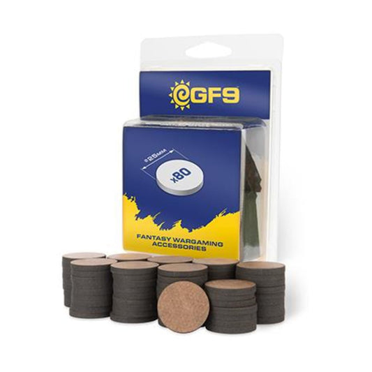 Gale Force Nine Round Bases - 25mm
