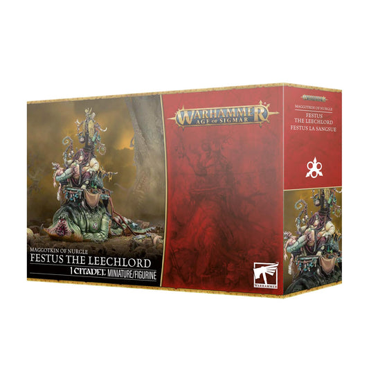 Games Workshop Warhammer: MAGGOTKIN of NURGLE:Festus The LEECHLORD