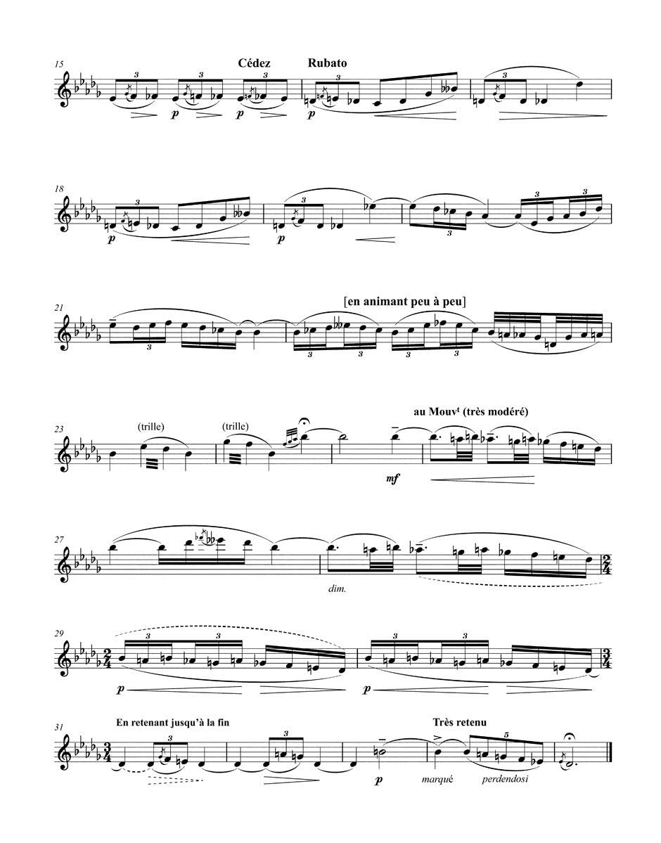 Syrinx for Flute solo