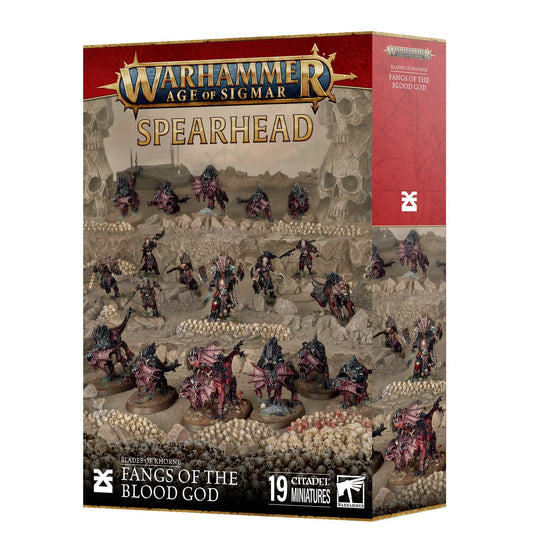 Games Workshop Warhammer AoS: Spearhead: Blades of Khorne: Fangs of The Blood God