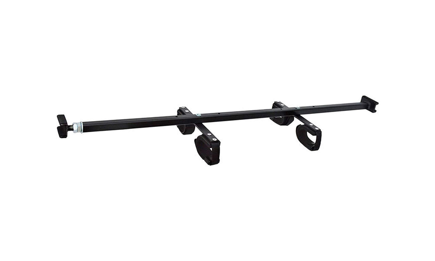 Great Day Quick-Draw Overhead Gun Rack - for UTVs with Different Roll Bar Depth/Width or Jeep Wrangler - Black Powder-Coated Finish - 2 Gun Model