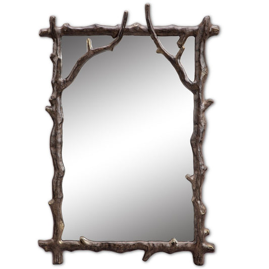 SPI Aluminum Branch Wall Mirror