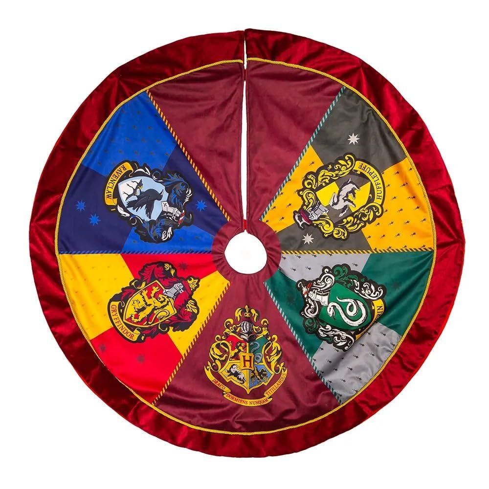 Kurt Adler Harry Potter Christmas Tree Skirt 48 Inch Multicolor HP9231