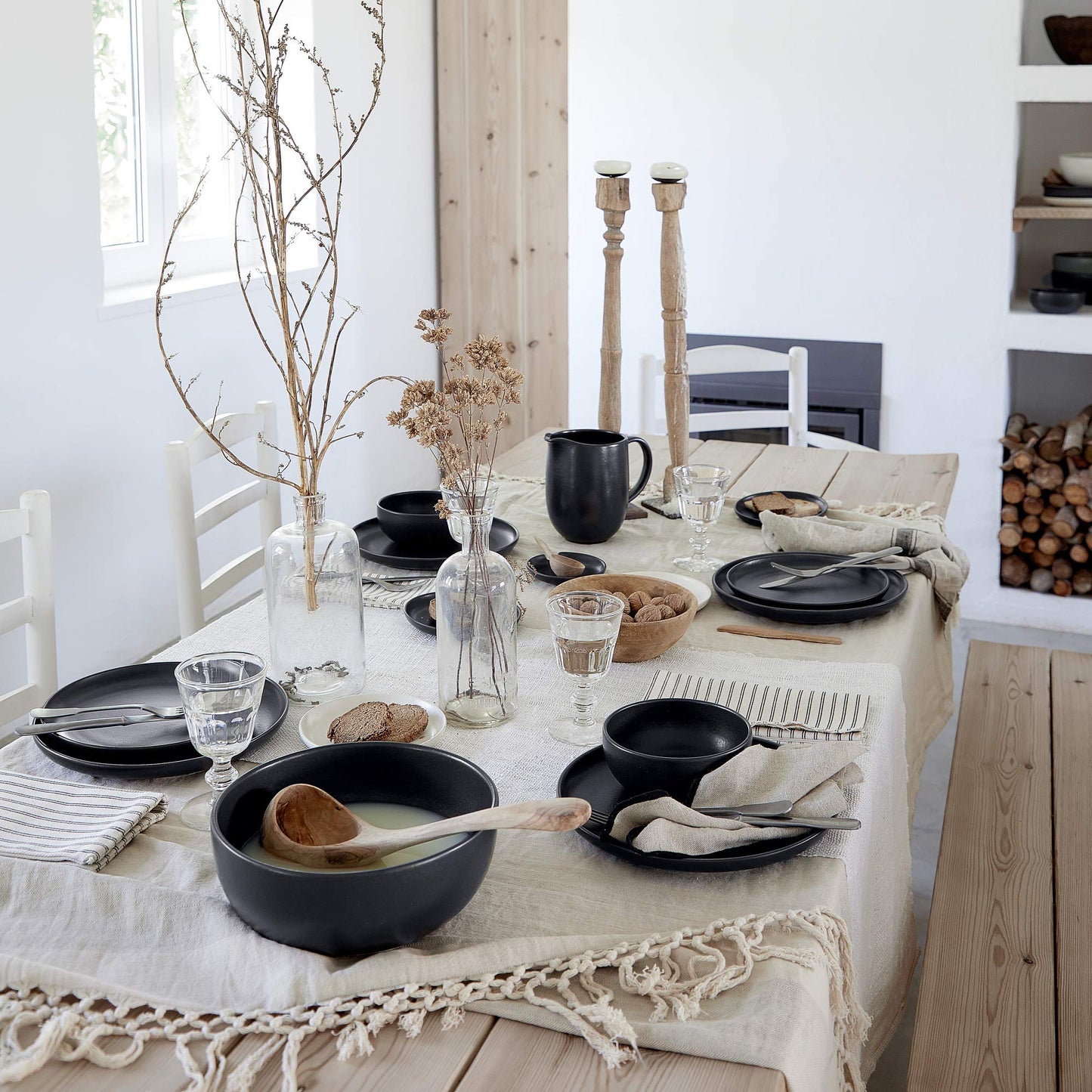 Casafina Pacifica Collection Stoneware Ceramic Dinner Plate 11"