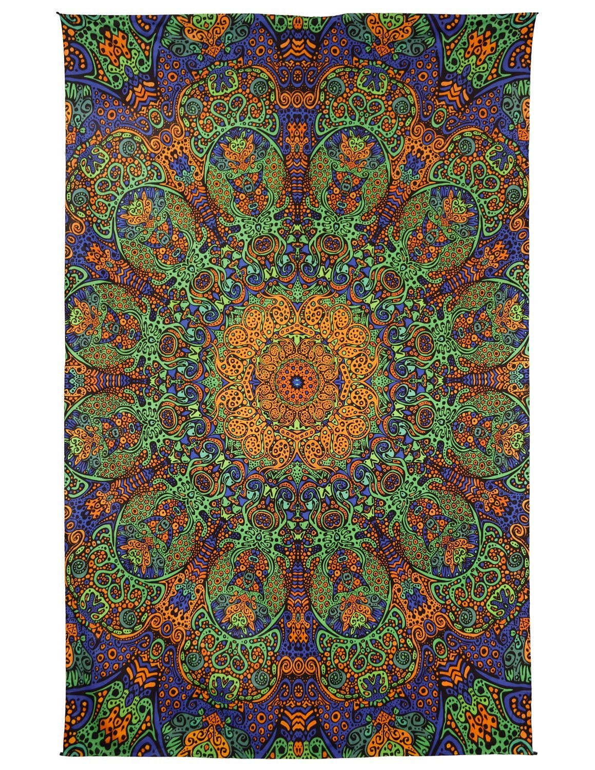 Sunshine Joy 3D Psychedelic Sunburst Tapestry Tablecloth Beach Sheet 60x90 Inches