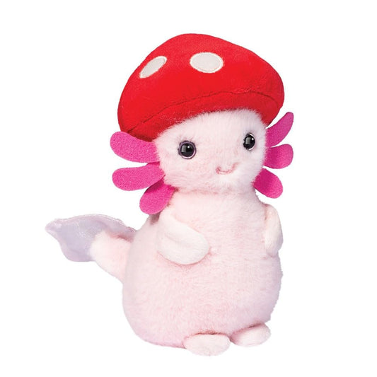 Douglas Funglotl Mushroom Axolotl Plush Stuffed Animal 6.5 Inch