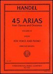 Handel: 45 Arias from Operas and Oratorios, Vol 3 - High (International 1697)