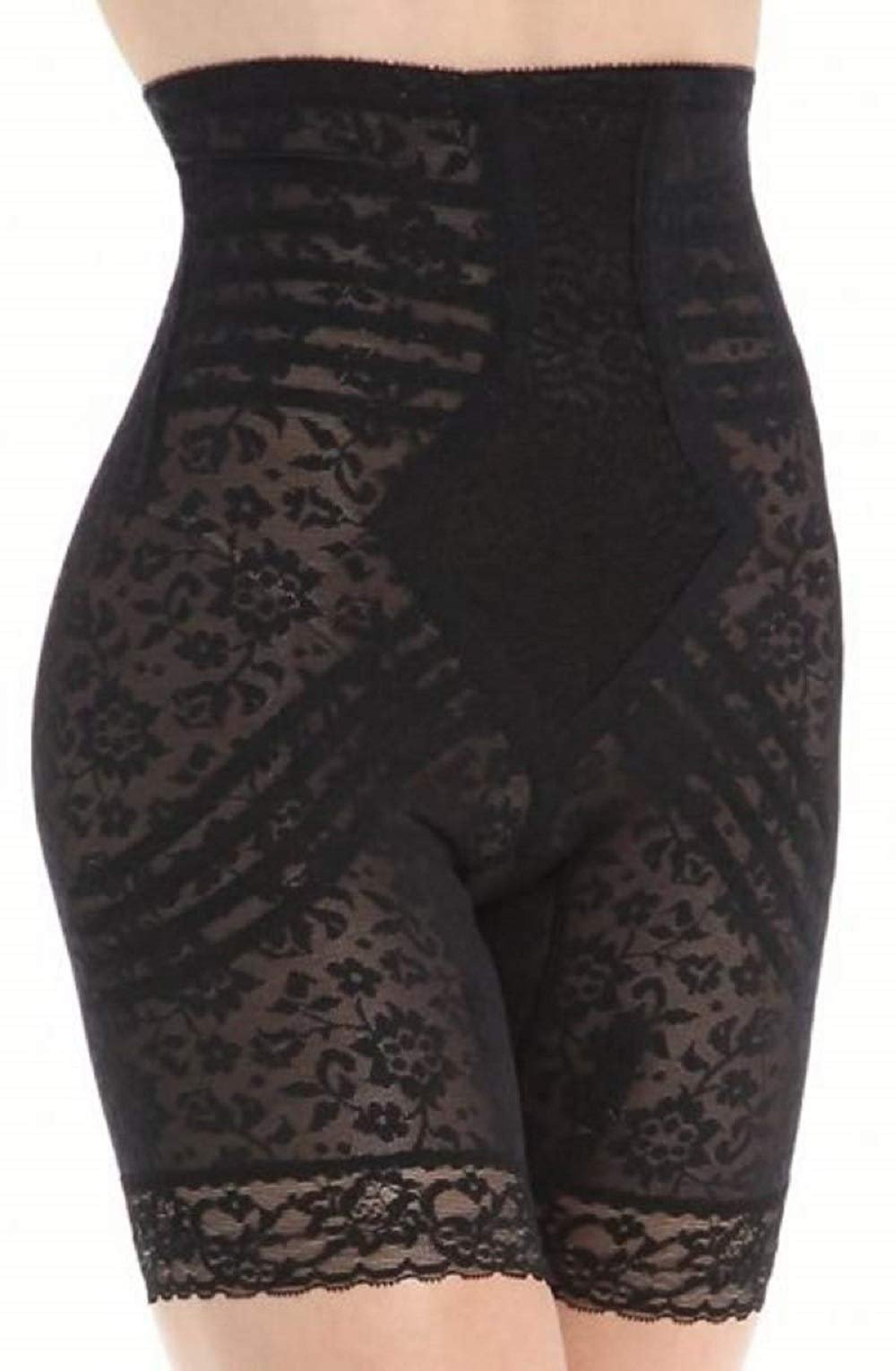 Rago womens Plus Size Hi Waist Long Leg ShaperPanties