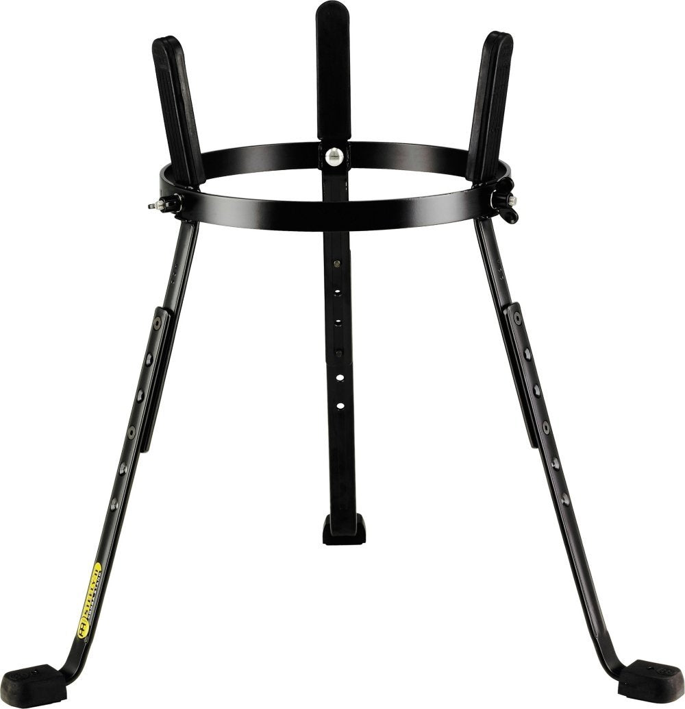 Meinl Percussion 11" Conga Stand, Black Powder Coated Steel-NOT Made in China-Arched Rubber Bracing for More Stability, Notches for Easy Adjustability, 2-Year Warranty (ST-MCC11BK)