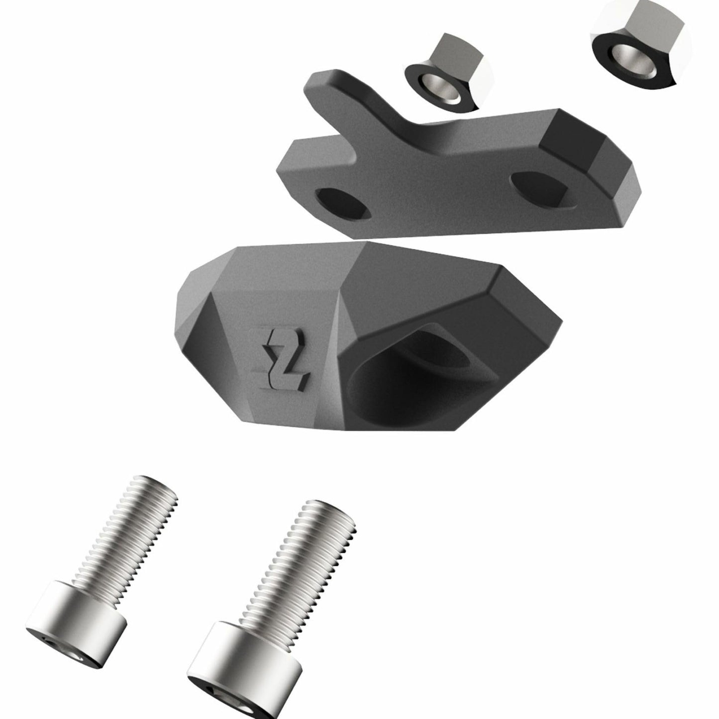Seizmik Halo-RA CAST Rear View Mirror Compatible with Polaris RZR Pro XP/Turbo R 2020-2023 UTV Models | Cast Aluminum Bezel