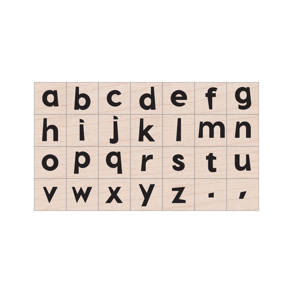 Hero Arts LP453 Wood Sets, Golden Age Large Letter Set
