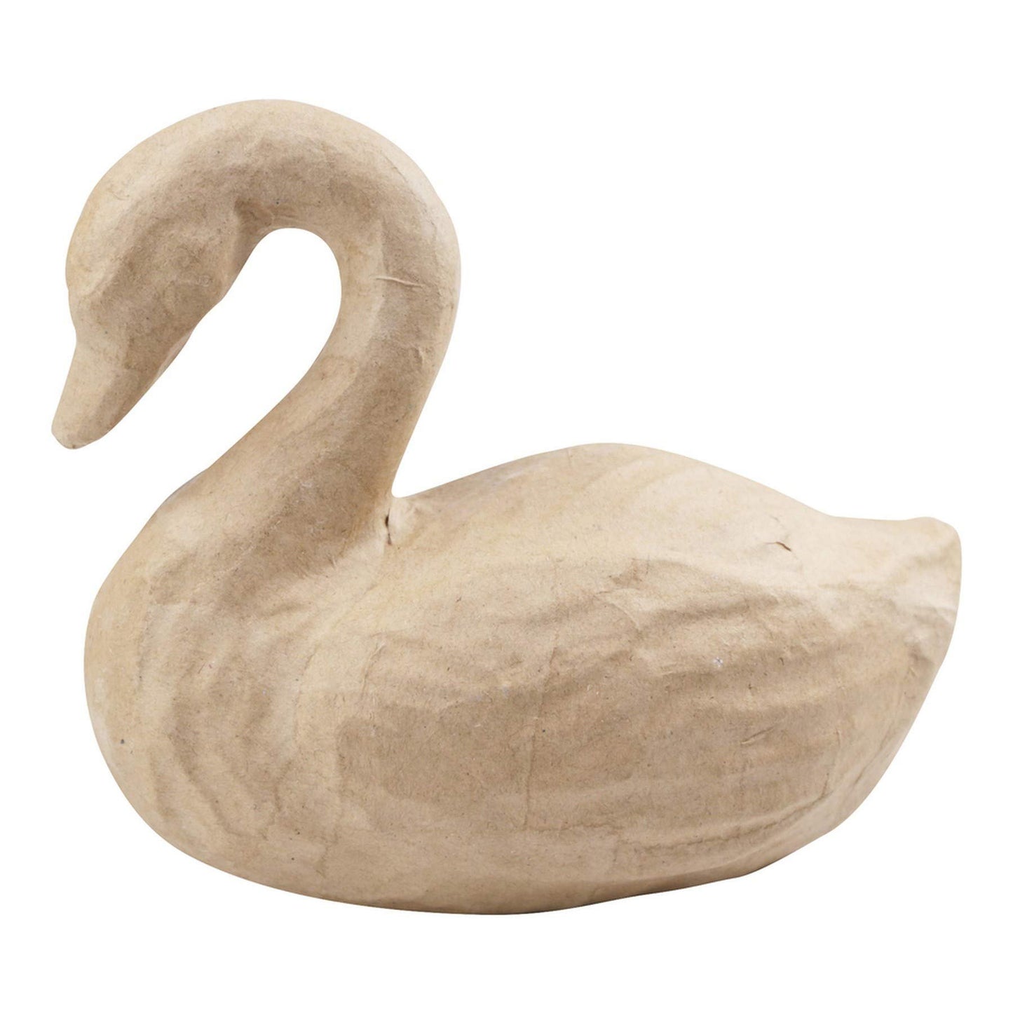 décopatch - Ref SA192C - Swan - Papier Maché Object to Decorate - 16.5 x 8.5 x 14cm - Decorate Papers & PaperPatch Glue, Glitter, Paints