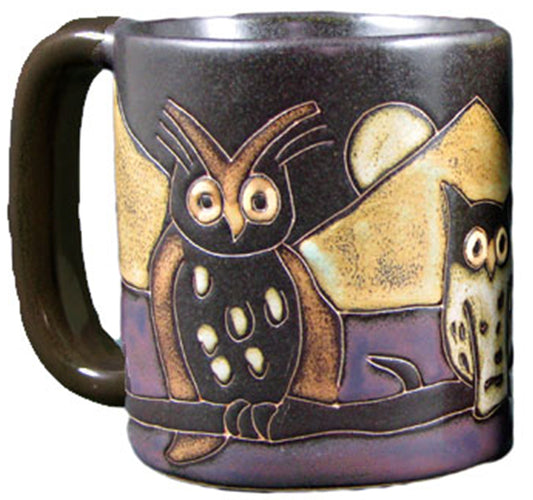Mara Stoneware Mug - Night Owls - 16 oz