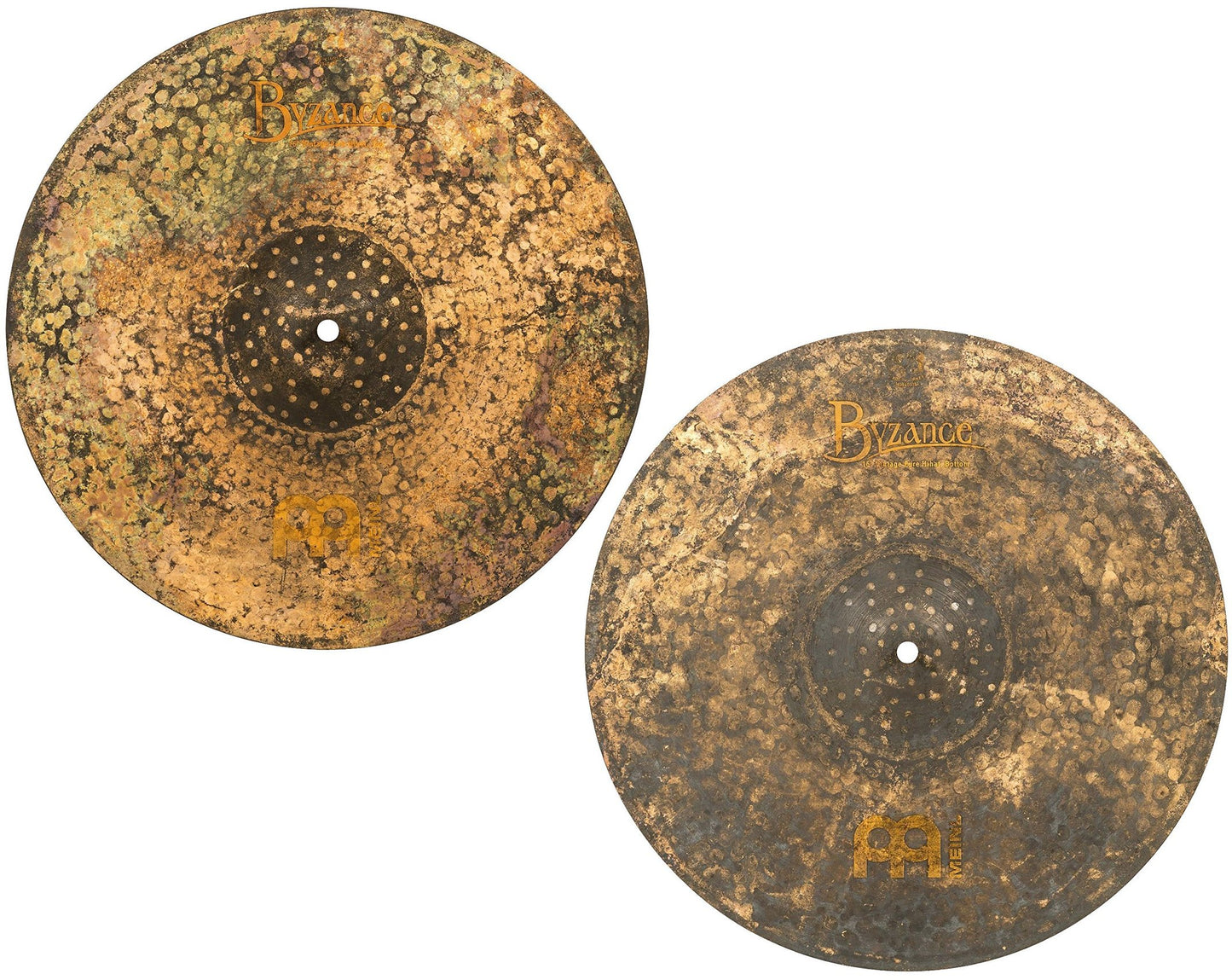 Meinl Cymbals B16EDMTH Byzance Extra Dry 16-Inch Medium Thin Hi Hat Cymbal Pair (VIDEO)