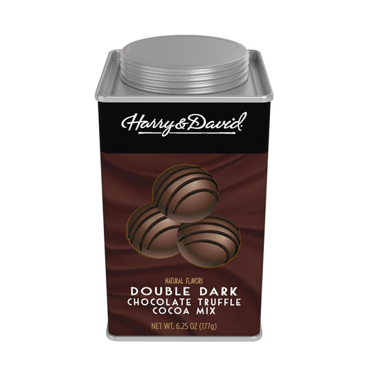 Harry & David Truffle Cocoa Mix, Dark Double Chocolate, 6.25 Ounce