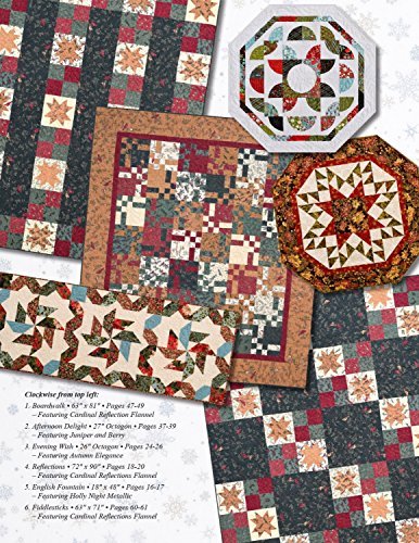 Town Square 20 Christmas Projects Quilt Patterns by Town Square, by Doug Leko of Antler Quilt Design. [Unknown Binding]