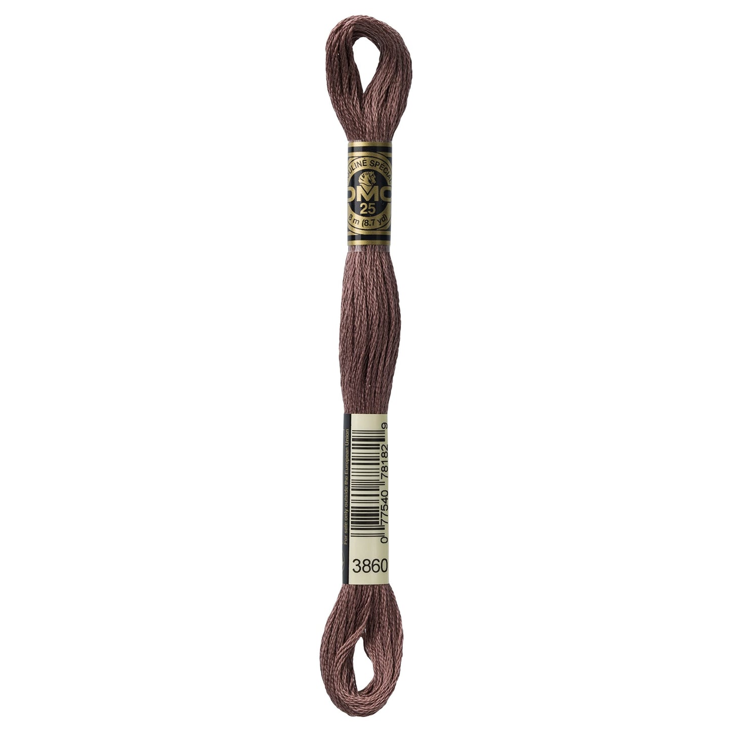 DMC Thread 6-Strand Embroidery Cotton 8.7 Yards Cocoa 117-3860 (12-Pack)