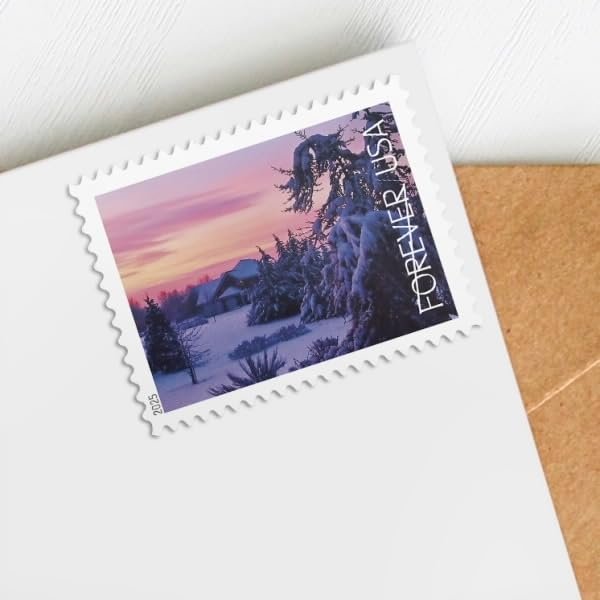United States Postal Service Winter Landscapes 2025