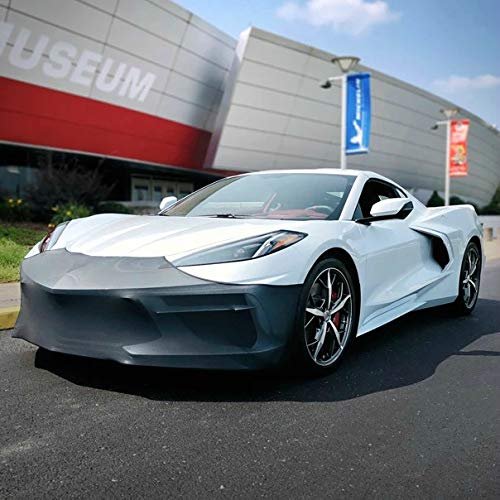 C8 Corvette Stingray NoviStretch Front + Mirror Bra Combo High Tech Stretch Mask Fits: C8 2020 + Later Base and Z51 Corvettes