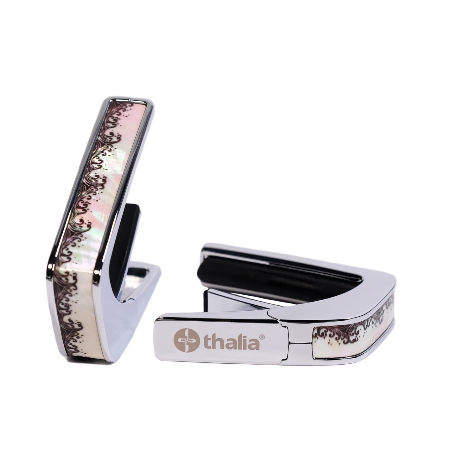 Thalia Guitar Capo - Deluxe Series (New Model with (2) Universal OctaveTouch Fret Pads)