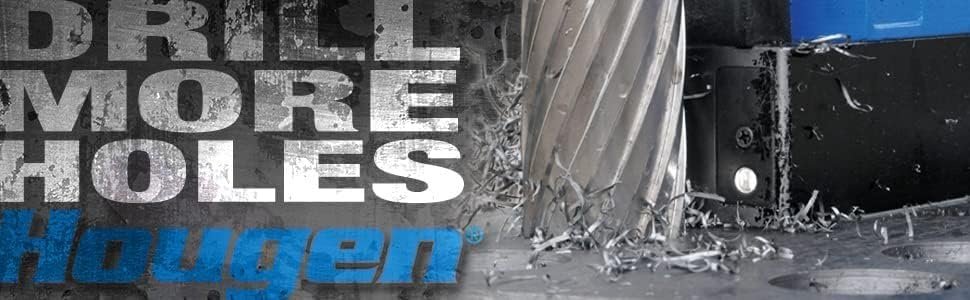 Hougen HMD920 115-Volt Magnetic Drill 3 Speed/Coolant Bottle Plus 1/2" Drill Chuck Adapter Plus 12002 Rotabroach Cutter Kit Replacement of The HMD917