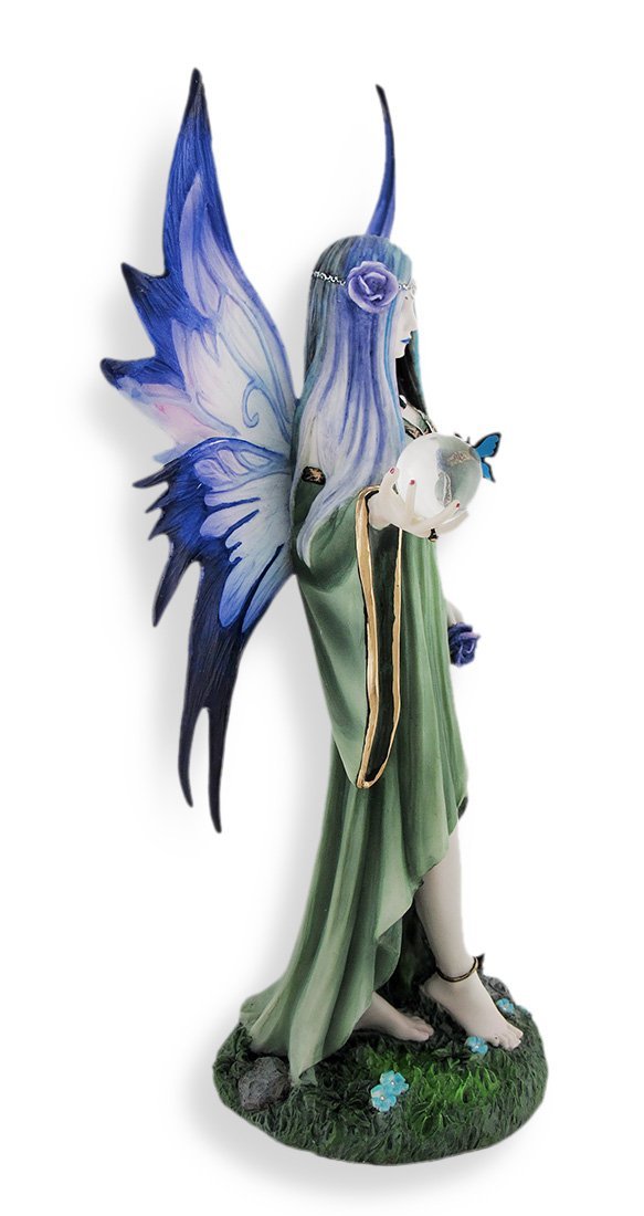 Veronese Design Anne Stokes `Mystic Aura` Fantasy Fairy Statue