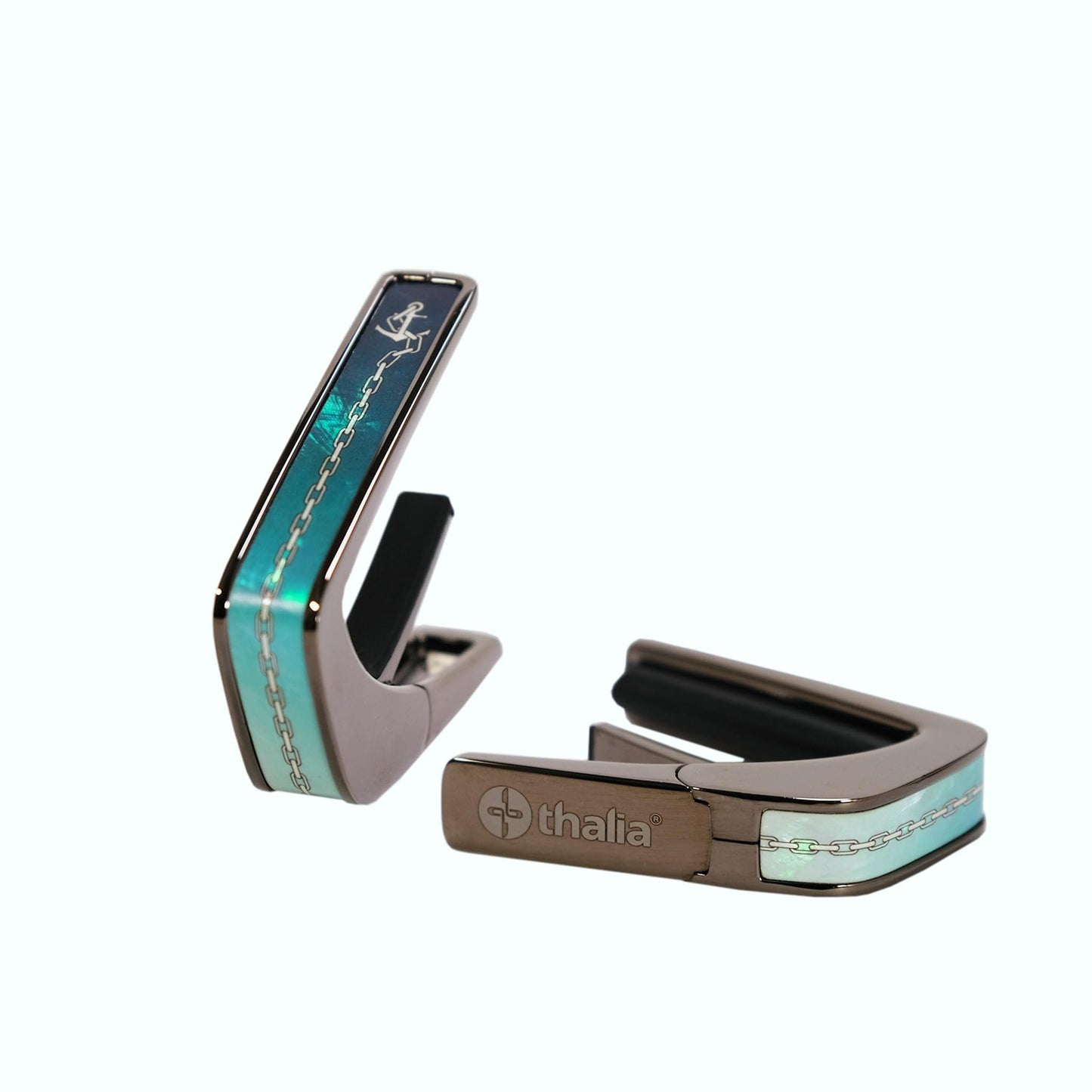 Thalia Guitar Capo - Deluxe Series (New Model with (2) Universal OctaveTouch Fret Pads)