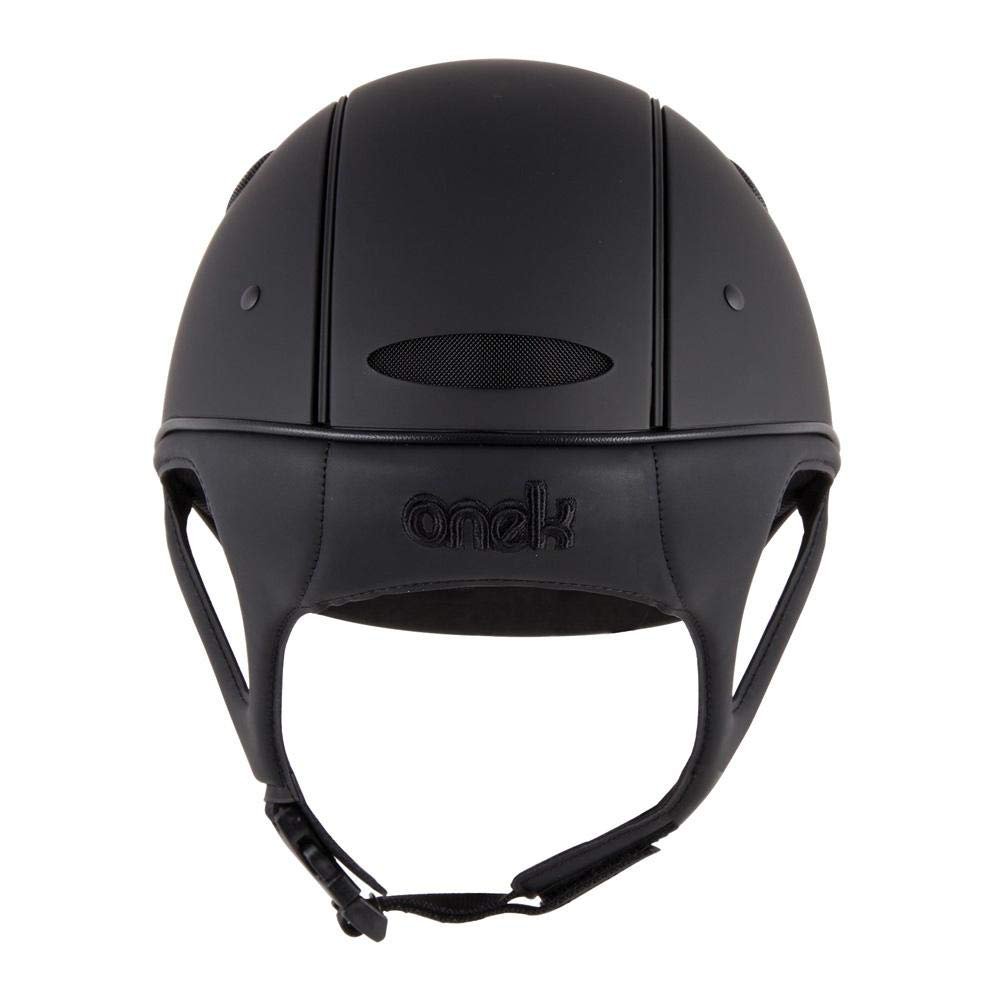 One K Unisex Defender Protective Riding Helmet, Black Matte, Small Long Oval