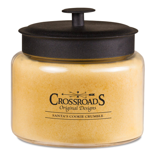 Crossroads Santa's Cookie Crumble Scented 4-Wick Candle, 64 Ounce