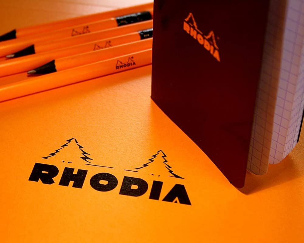 Rhodia Set of 10 Small Classic Graph Notepads