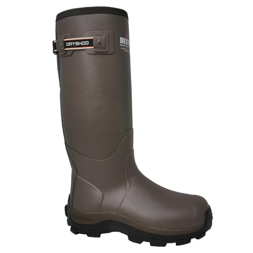 Dryshod Men's Destroyer Warm Dry Waterproof Insulated Protective Brush Boot with Gusset